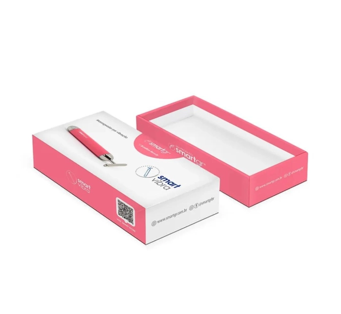 Smart Vibra - Massageador Por Vibração - Rosa - Smart GR