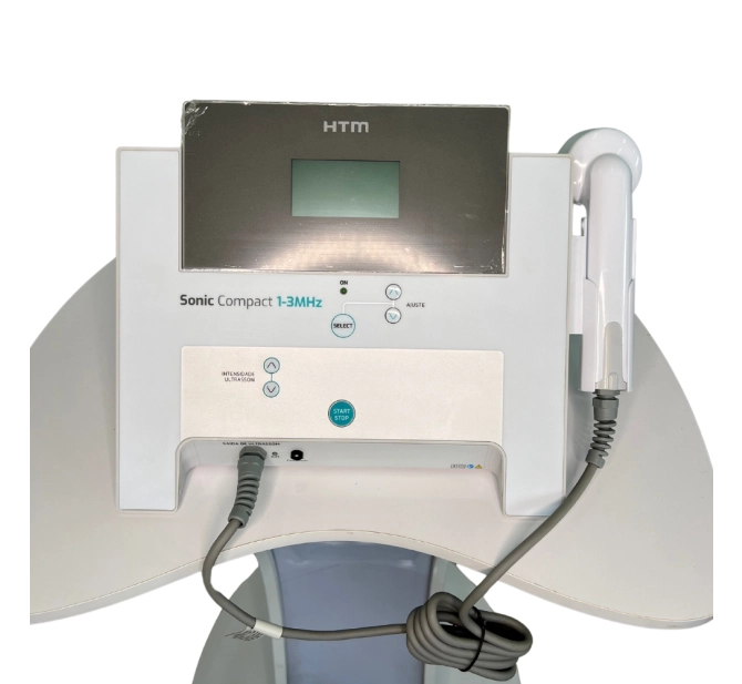 Sonic Compact 1 e 3 Mhz (Usado) HTM - Aparelho de Ultrassom para Estética e Fisioterapia 