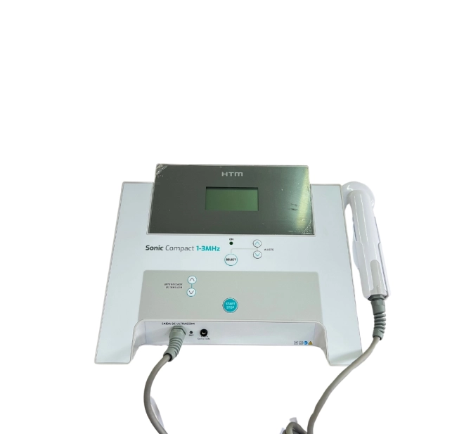 Sonic Compact 1 e 3 Mhz (Usado) HTM - Aparelho de Ultrassom para Estética e Fisioterapia 