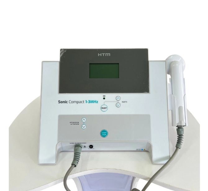 Sonic Compact 1 e 3 Mhz (Usado) HTM - Aparelho de Ultrassom para Estética e Fisioterapia 