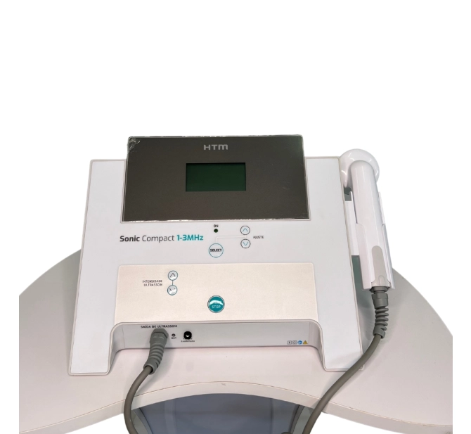 Sonic Compact 1 e 3 Mhz (Usado) HTM - Aparelho de Ultrassom para Estética e Fisioterapia 