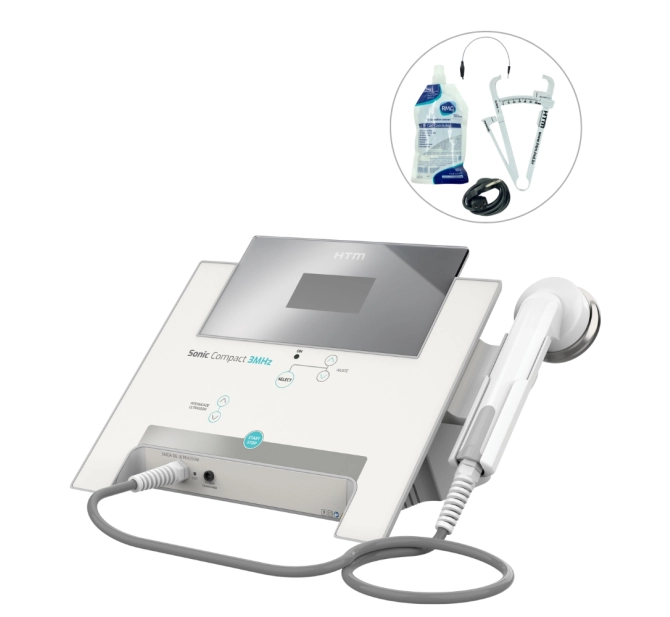 Sonic Compact 3Mhz HTM - Aparelho de Ultrassom para Estética