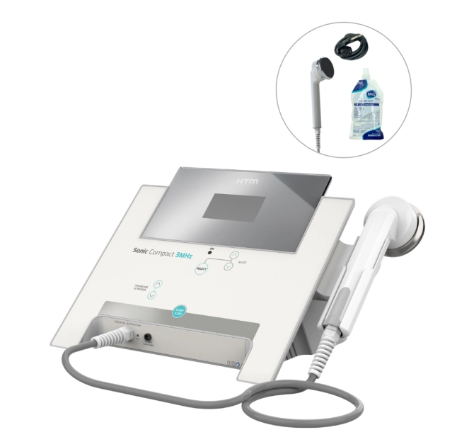 Sonic Compact 3Mhz HTM - Aparelho de Ultrassom para Estética