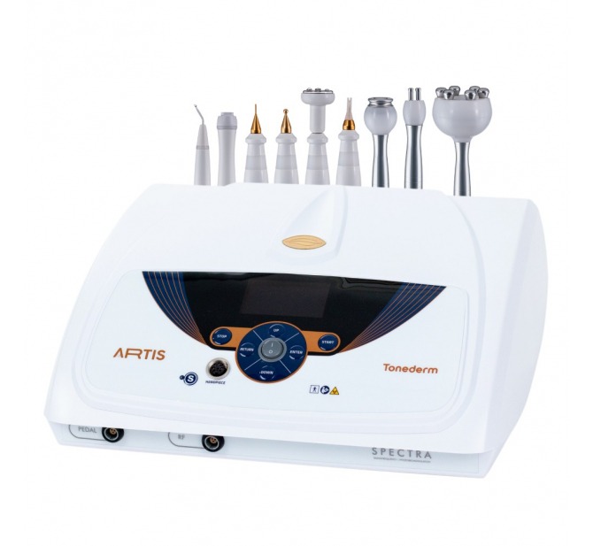 Spectra G3 Artis + Plasma - Aparelho Radiofrequência Convencional, Fracionada e Jato De Plasma Contínuo E Pulsado - Tonederm