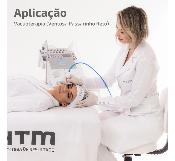 Stimulus Face Clean - Aparelho de Vacuoterapia, Alta Frequência e Peeling Ultrassônico - HTM