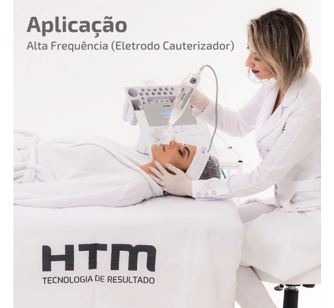 Stimulus Face Clean - Aparelho de Vacuoterapia, Alta Frequência e Peeling Ultrassônico - HTM