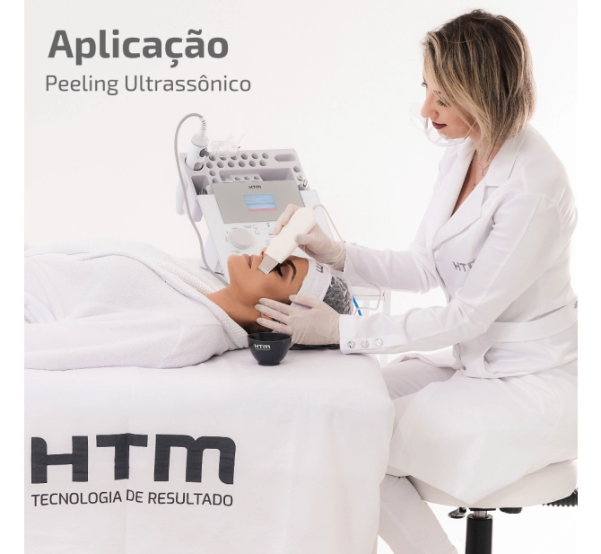 Stimulus Face Clean - Aparelho de Vacuoterapia, Alta Frequência e Peeling Ultrassônico - HTM