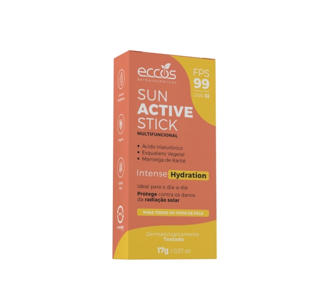 Sun Active Stick 17G - Eccos Cosméticos