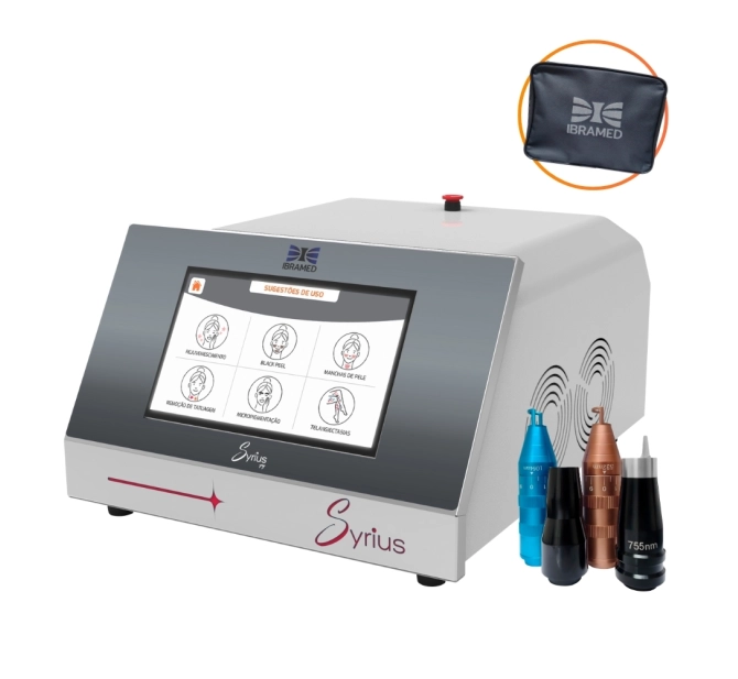 Syrius Yag - Laser para Remoção de Tatuagem e Black Peel - Ibramed