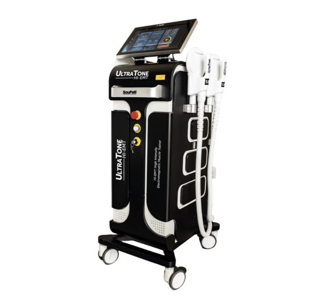 Ultratone HI-EMT - Aparelho Estimulador Muscular Eletromagnético - Soupelli