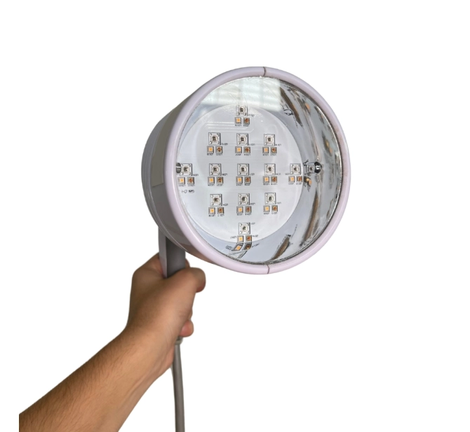 (USADO) Aplicador Cluster G1 LED Âmbar 590nm Vermelho 630nm Infravermelho 850nm com 39 LEDs para Aparelho Antares - Ibramed