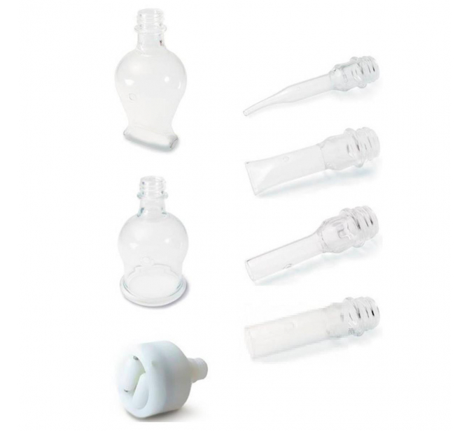 Vacuodermo Portátil Fismatek - Aparelho De Vacuoterapia Facial E Corporal Contínuo