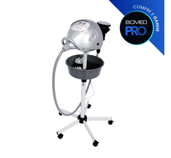 Vibrocell Estek - Equipamento de Massagem Mecânica Vibratória + 9 Ponteiras