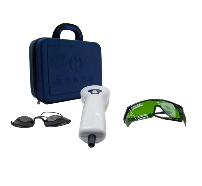 Vitality Ponce Branco - Aparelho para Fototerapia LED Verde e Âmbar + Óculos e Maleta