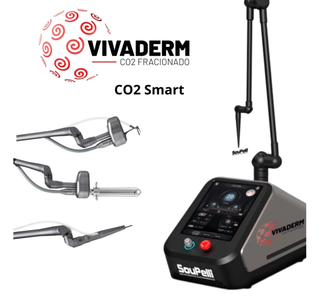 Vivaderm CO2 Smart - Aparelho portátil de Laser de CO2 Fracionado - SouPelli