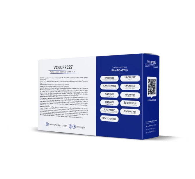 Volupress Fluido Volumizador Super Hidratante 8ml - 5 unidades - Smart GR