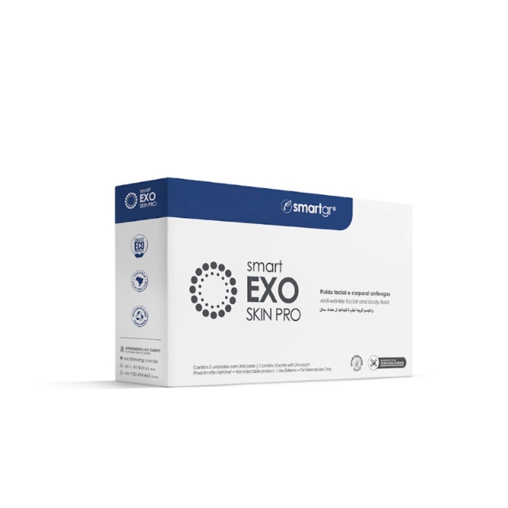 Exo Skin Pro - Fluido Antirrugas Facial e Corporal - Smart GR. | BCMED