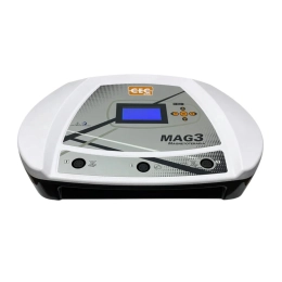 MAG3 PRO - Aparelho de Magnetoterapia com 3 canais - CECBRA