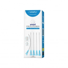 Smart Micro Incision - Micro Cânula para celulite, estrias e cicatrizes - Caixa com 05 Unidades - Smart GR