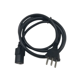 Cabo de Força 3x 0,75mm²x2m para equipamentos HTM