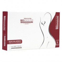  BioBooster - Ativo para Hidratação Profunda e Rejuvenescimento - 5 Unidades de 3ml - Biometikal 