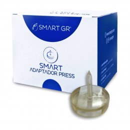 Caixa c/ 10 Unidades de Adaptadores 0,3ml Para Smart Press Caneta Pressurizada Para Mesoterapia e Intradermoterapia - Smart GR