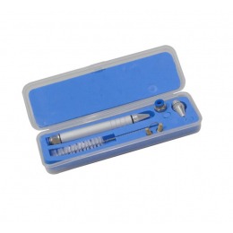 Caneta Extratora de Cravos 2 Ponteiras Corpo Alumínio Fosco - BCMED