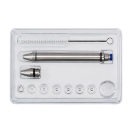Caneta Extratora de Cravos Corpo de Inox - 2 Ponteiras de Inox - BCMED