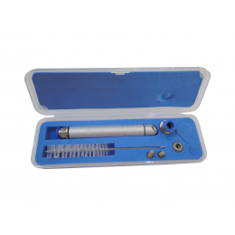 Caneta para Peeling de Diamante 1 Ponteira Corpo Alumínio Prata - BCMED