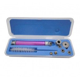 Caneta para Peeling de Diamante 5 Ponteiras Corpo Alumínio Rosa - BCMED