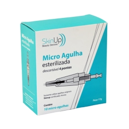 Cartucho De Caneta Para Microagulhamento Estético | Kit com 10 unidades - 4 agulhas - SkinUp