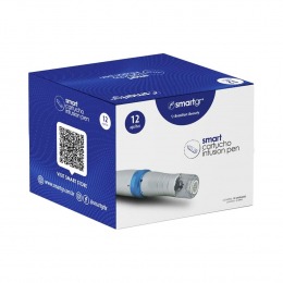 Cartucho Smart Infusion Pen - 12 Agulhas - Caixa com 10 unidades - Smart Gr