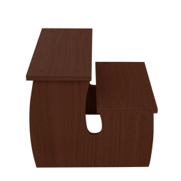 Escada 2 Degraus - Linha Creta - Salus Brasil - Nova Imbuia