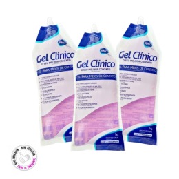 Gel Condutor Clínico Rosa Bag 1kg - RMC