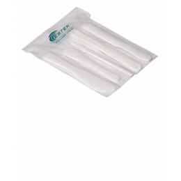 Kit 5 Espátulas para Estética - Estek - Branco