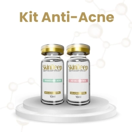 Kit Anti-Acne - Ativo Az-Oil Control + Ativo Clareador Tranexamic Acid - 10 ml - SkinDeep