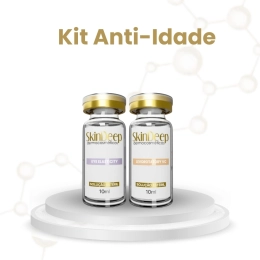 Kit Anti-Idade - Ativo de Vitamina C Levorotatory VC + Ativo Eye Elasticity - 10 ml - SkinDeep