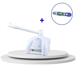 Kit Dermosteam 110v - Aparelho de Vapor de Ozônio + Analisador de Pele Digital