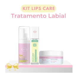 Kit Lips Care Tratamento Labial - Hidratante, Máscara e Sérum Labial - Smart GR