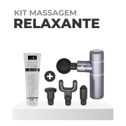 Kit Massagem Relaxante - Acte Massageador + Creme Ozonizado Doctor Ozon 