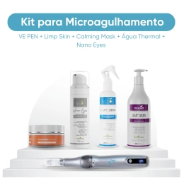 Kit para Microagulhamento - VE PEN + Limp Skin + Calming Mask + Água Thermal + Nano Eyes - Variestetica