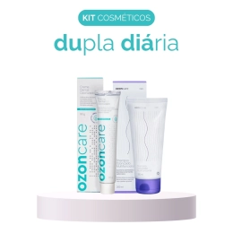 Kit Dupla Diária - Shampoo Ozonizado em Creme + Creme Dental Ozonizado - Ozoncare 
