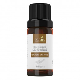 Óleo Essencial De Cedro Atlas 10ml - Anti-inflamatório e Antifúngico - Eccos Cosméticos 