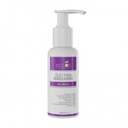 Óleo para Massagem 100% Vegetal 120ml - Eccos Cosméticos