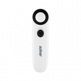 Lupa De Mão Portátil Com 2 Leds E Zoom De 40X - Slp-181 - Solver