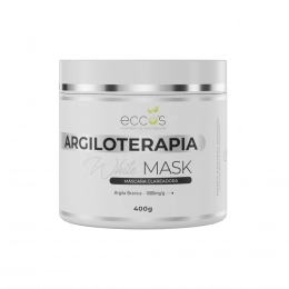 Máscara Facial de Argila White Mask 400g - Eccos Cosméticos