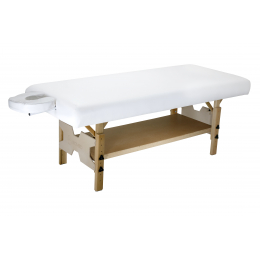 Maca Mesa de Massagem Spa Premium com Altura Regulável - BCMED-Branco