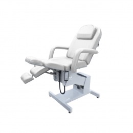  Maca Poltrona Elétrica Podóloga Delos Branco Peróla - BCMED