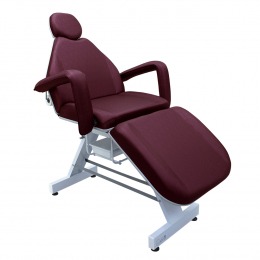 Maca Poltrona Fixa Delos PMU - Vermelho Bordô - BCMED