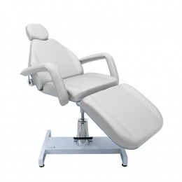 Maca Poltrona Hidráulica Delos PMU - Branco Pérola - BCMED